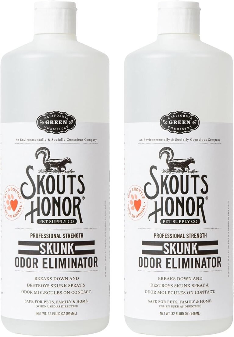 Best Pet Odor Eliminator Spray – Removes Skunk Smell in One Application